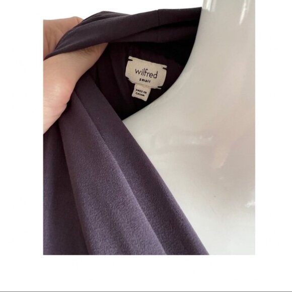 Aritzia Wilfred Dress Blue Small - Picture 4 of 6